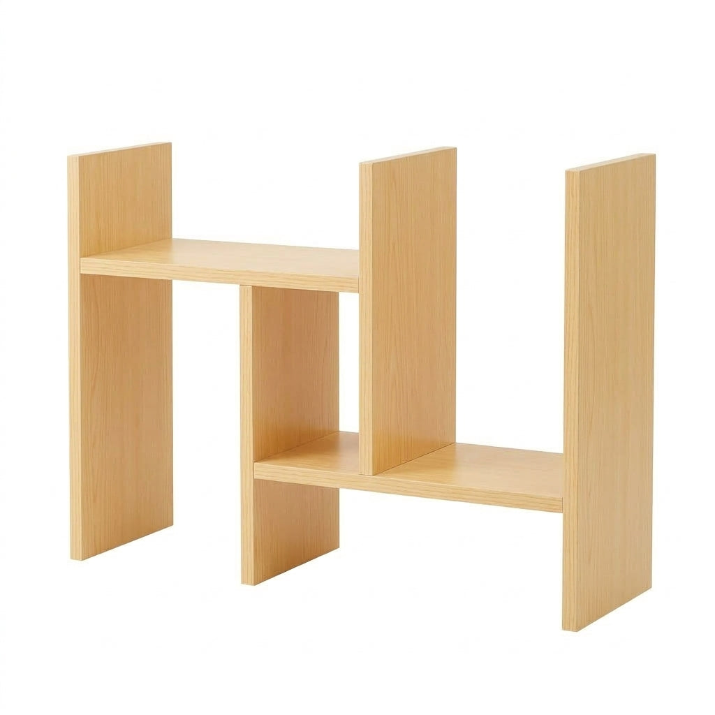 Organisateur de Bureau Multifonction en MDF – Étagère de Rangement à Plusieurs Niveaux